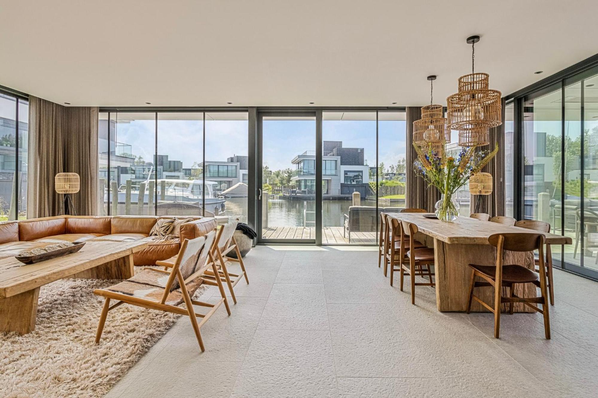 Luxe Met Aanlegsteiger Aan Het Veerse Vakantiehuis